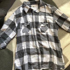 Plaid button down (flannel)